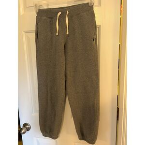 Polo Ralph Lauren Boys Sweatpants Gray M10-12 Drawstring